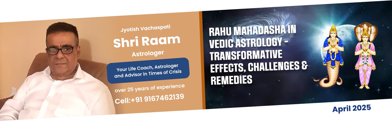 Rahu Mahadasha in Vedic Astrology -  Transformative Effects, Challenges & Remedies
