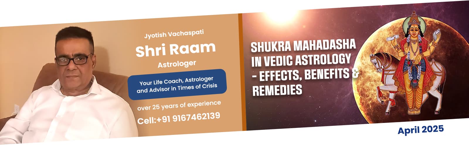 Shukra Mahadasha in Vedic Astrology -  Effects, Benefits & Remedies
